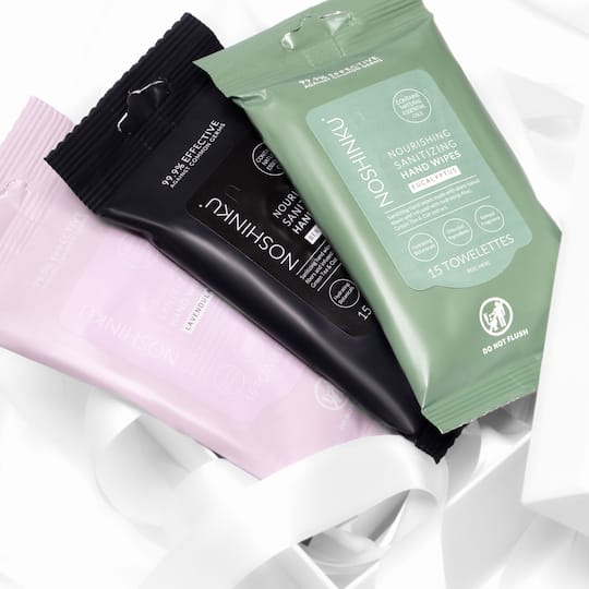 Noshinku Lavendula Nourishing Hand Sanitizing Wipes